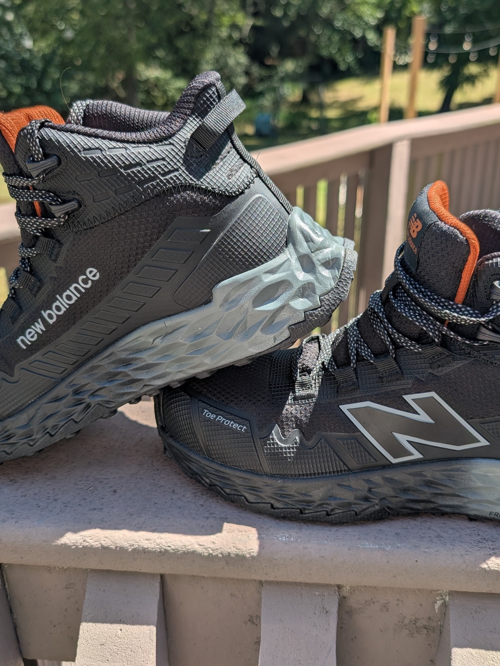 Men's New Balance Work & Safety Cremorne Fresh Foam Mid - Composite Toe Comfy - Picture 4 of 9